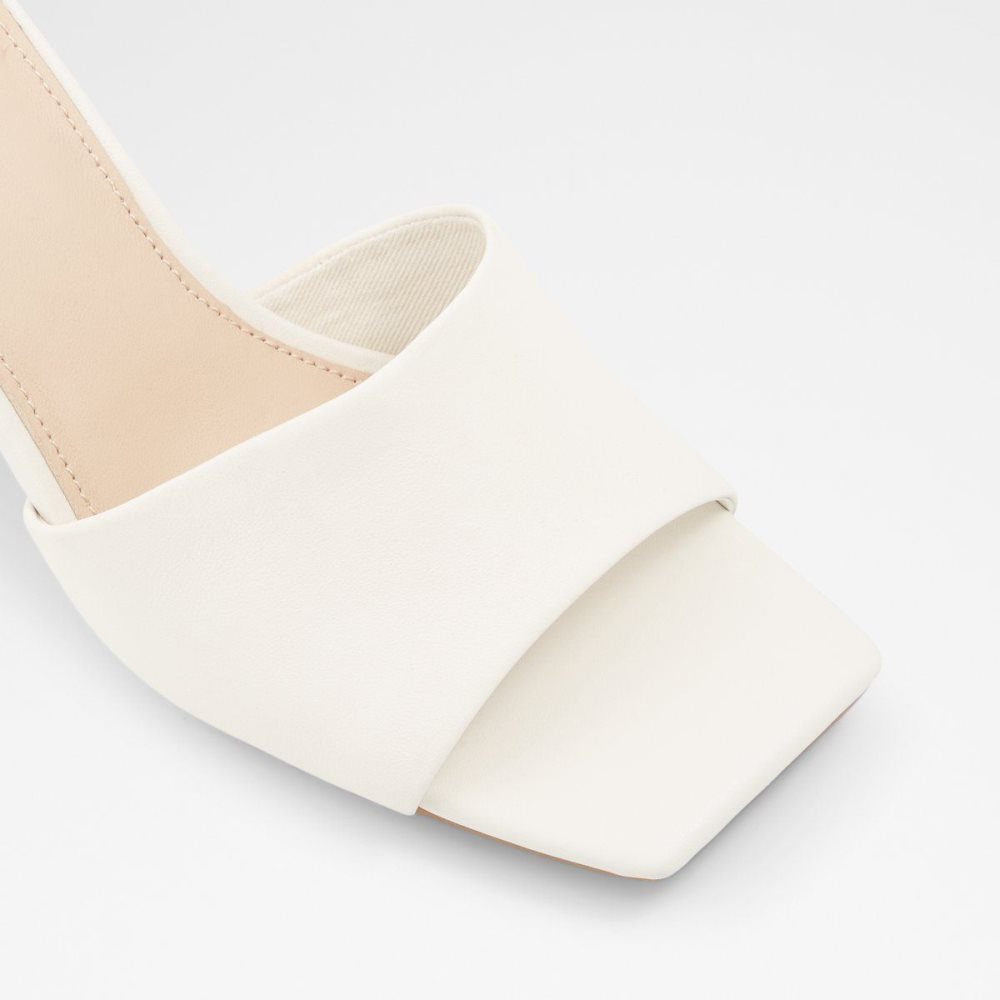 Aldo Velalith High heel sandal - Block heel Blok Topuklu Ayakkabı Kadın Beyaz | GUWK26713