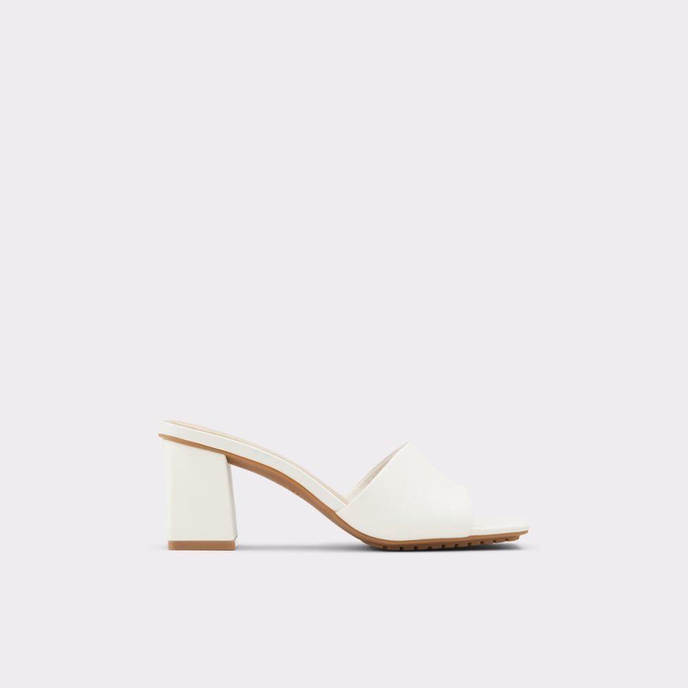 Aldo Velalith High heel sandal - Block heel Blok Topuklu Ayakkabı Kadın Beyaz | GUWK26713