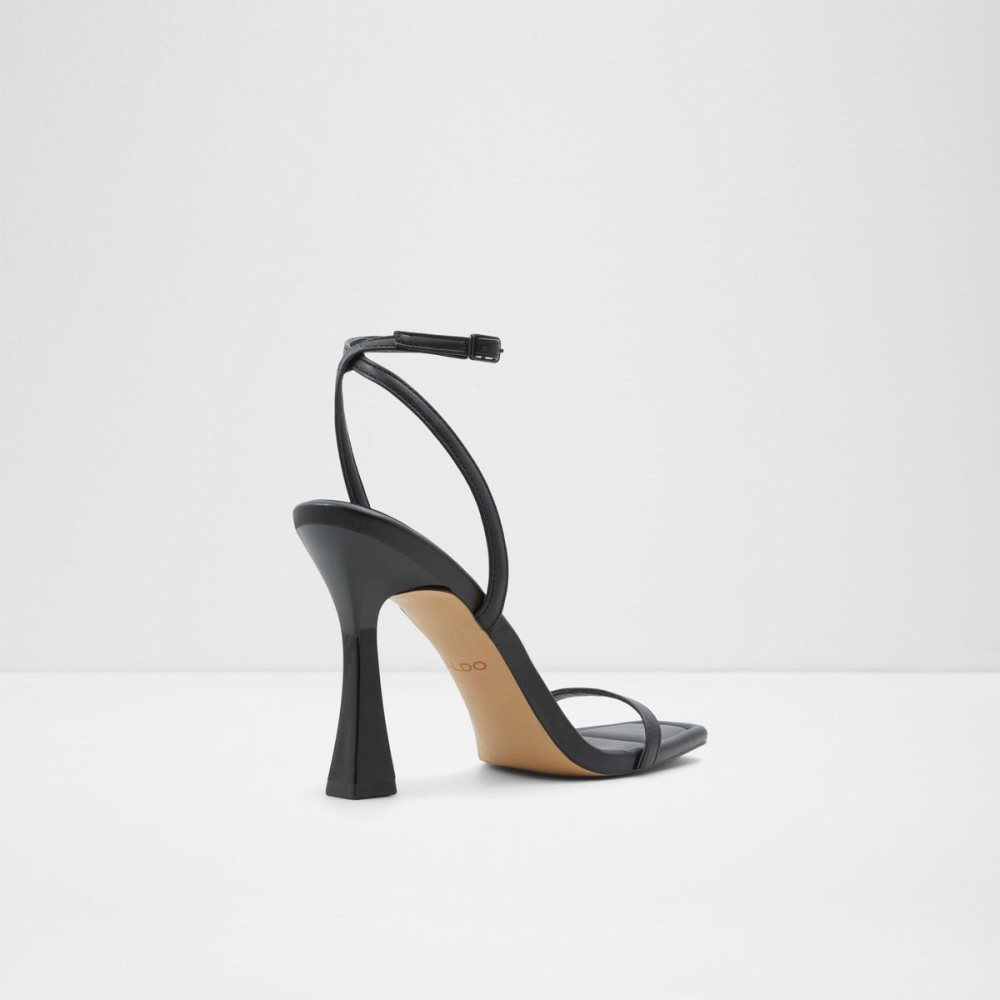 Aldo Vivanti Ankle strap heeled sandal Blok Topuklu Ayakkabı Kadın Siyah | XDOW41637