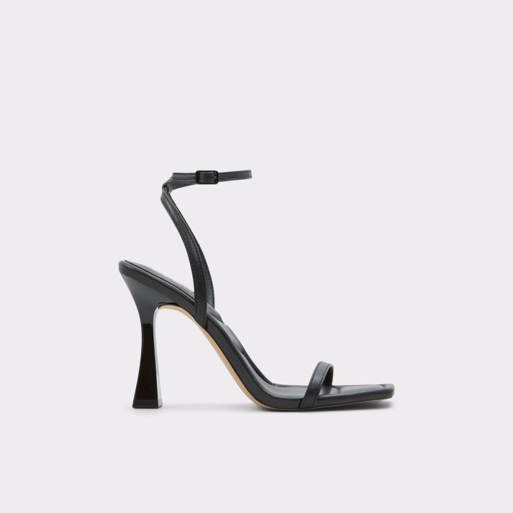 Aldo Vivanti Ankle strap heeled sandal Blok Topuklu Ayakkabı Kadın Siyah | XDOW41637