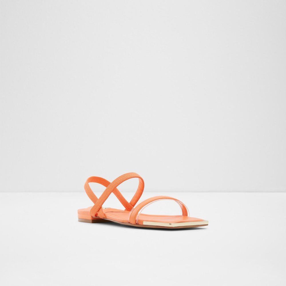 Aldo Wiciratha Strappy flat sandal Sandalet Kadın Açık Turuncu | HTDU14706