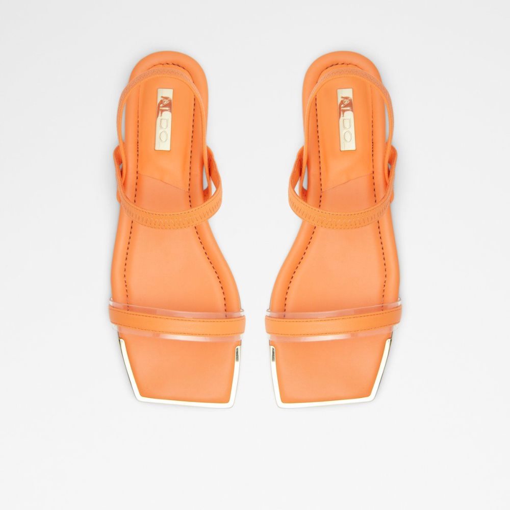 Aldo Wiciratha Strappy flat sandal Sandalet Kadın Açık Turuncu | HTDU14706