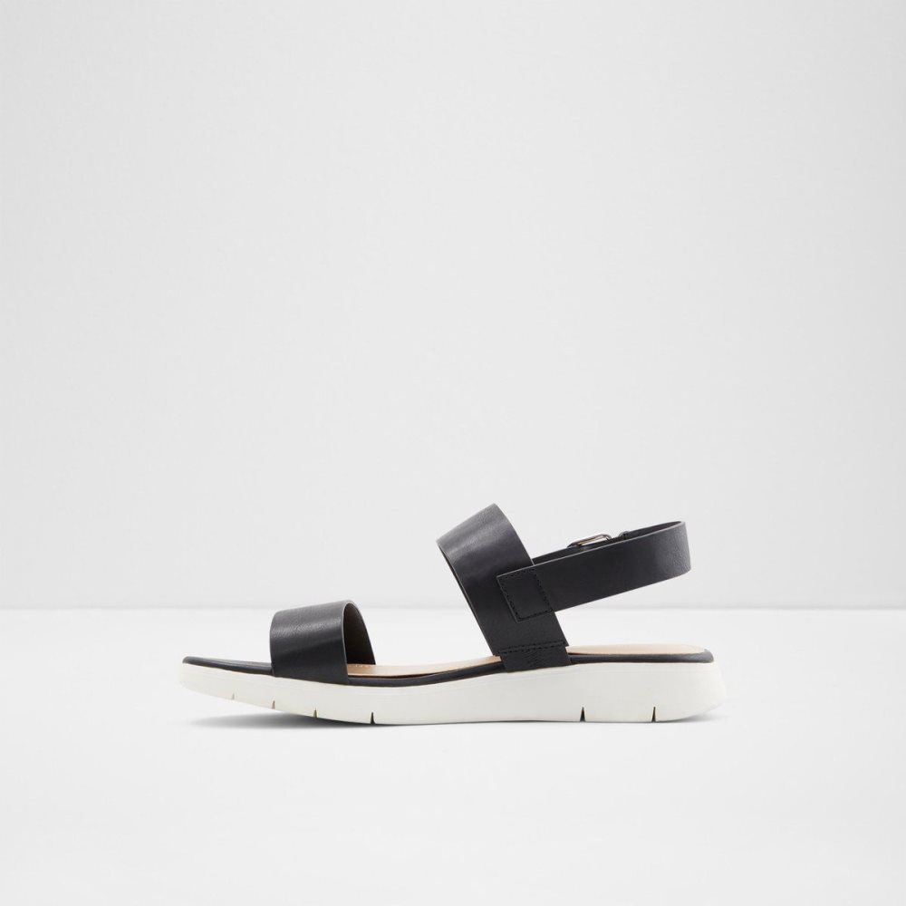 Aldo Woema Flat sandal Sandalet Kadın Siyah | DNGJ89362