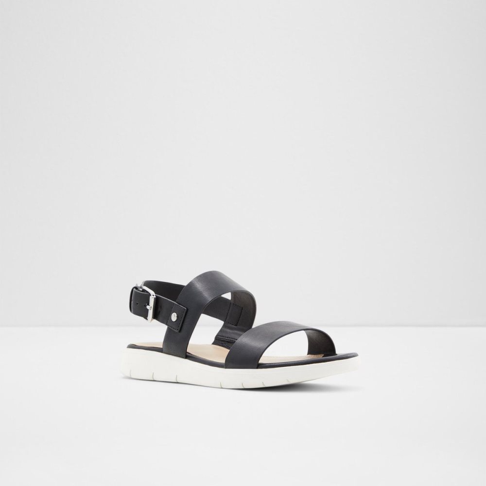 Aldo Woema Flat sandal Sandalet Kadın Siyah | DNGJ89362