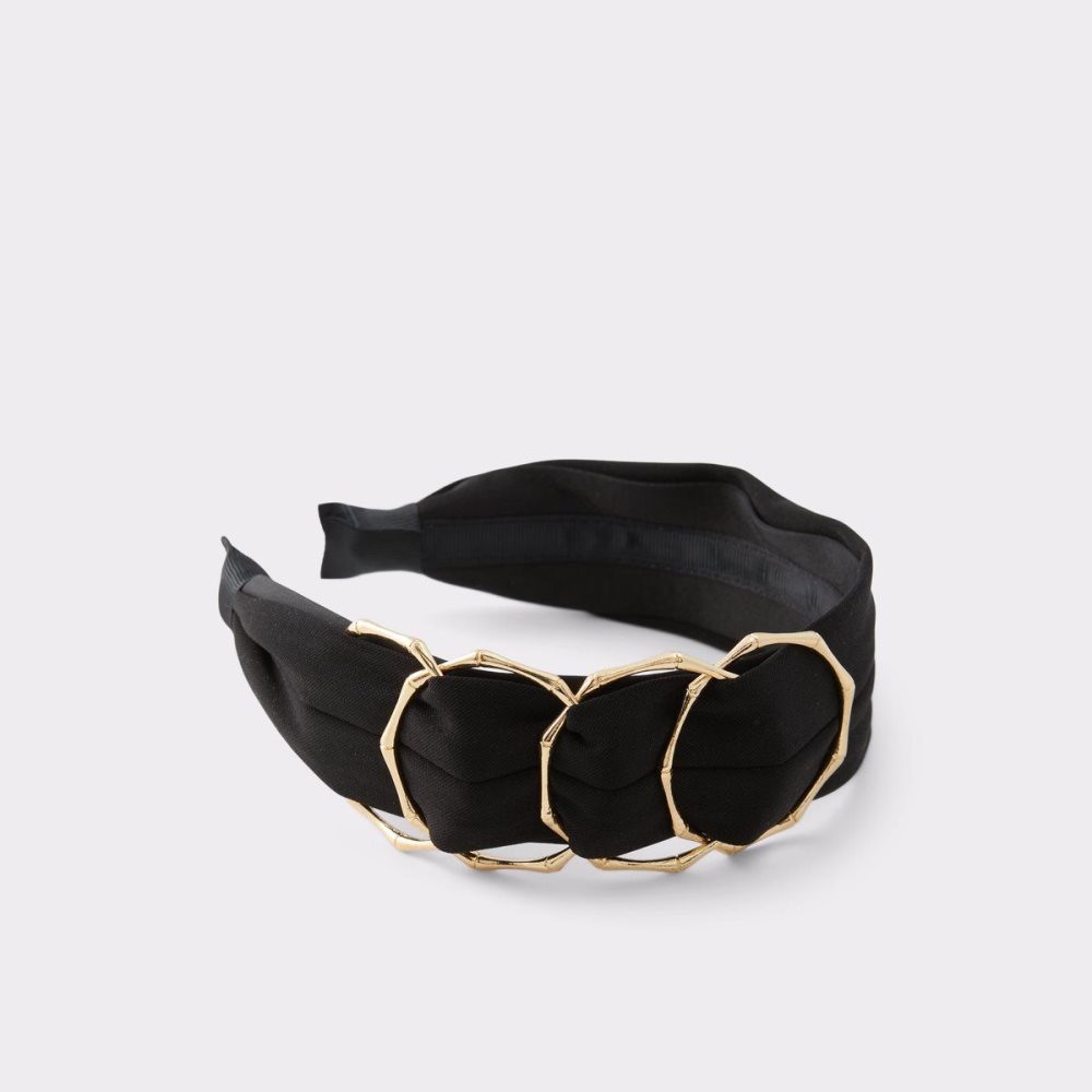 Aldo Wylobandra Headband Saç aksesuarları Kadın Siyah Altın | CGFE26405