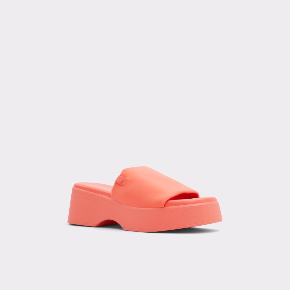 Aldo Yassu Wedge mule - Platform Topuklu Ayakkabılar Kadın Açık Pembe | OKSP13459