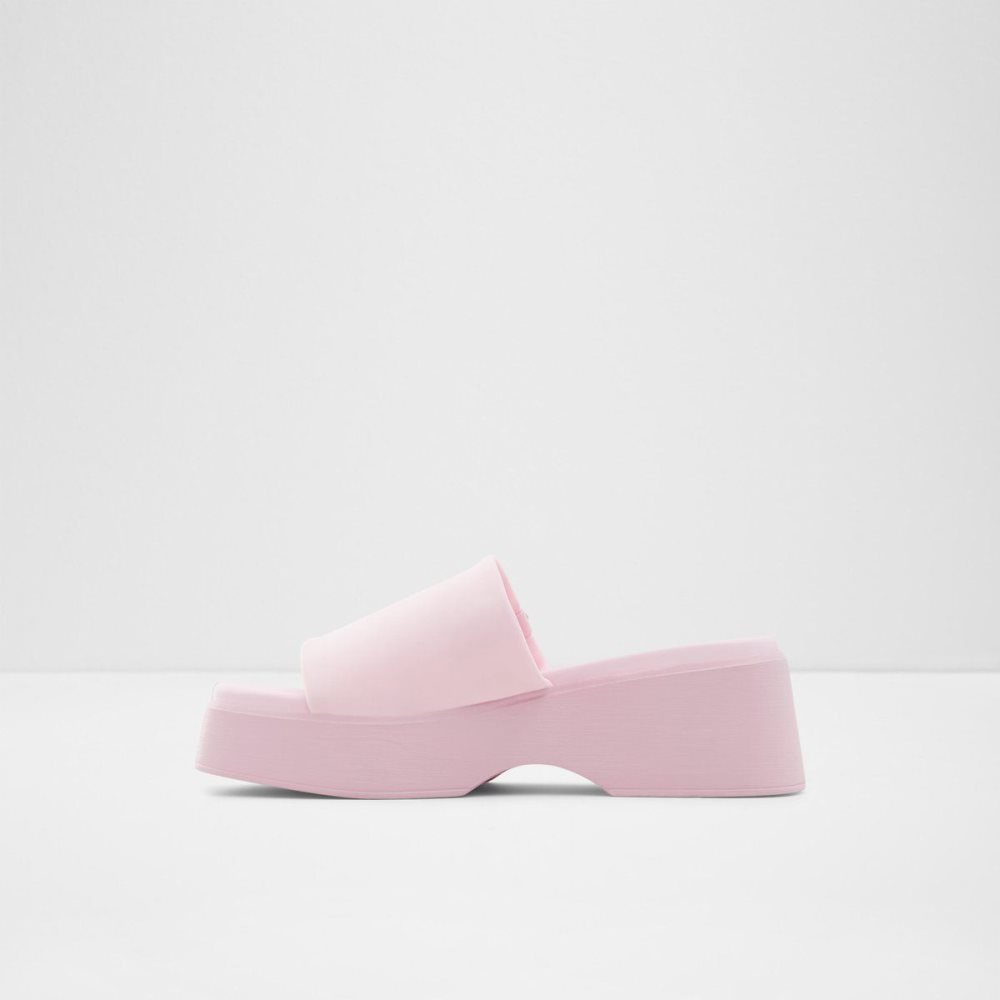 Aldo Yassu Wedge sandal - Flatform Sandalet Kadın Pembe | BXLF61340