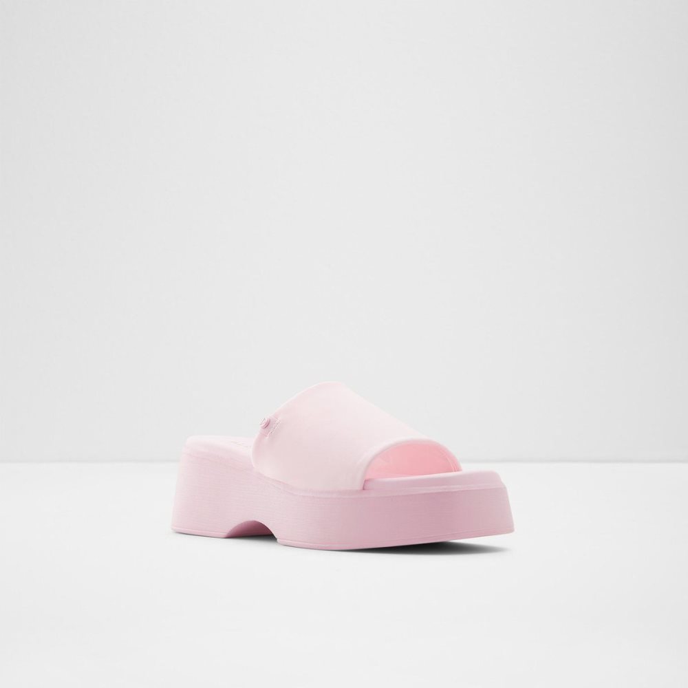 Aldo Yassu Wedge sandal - Flatform Sandalet Kadın Pembe | BXLF61340