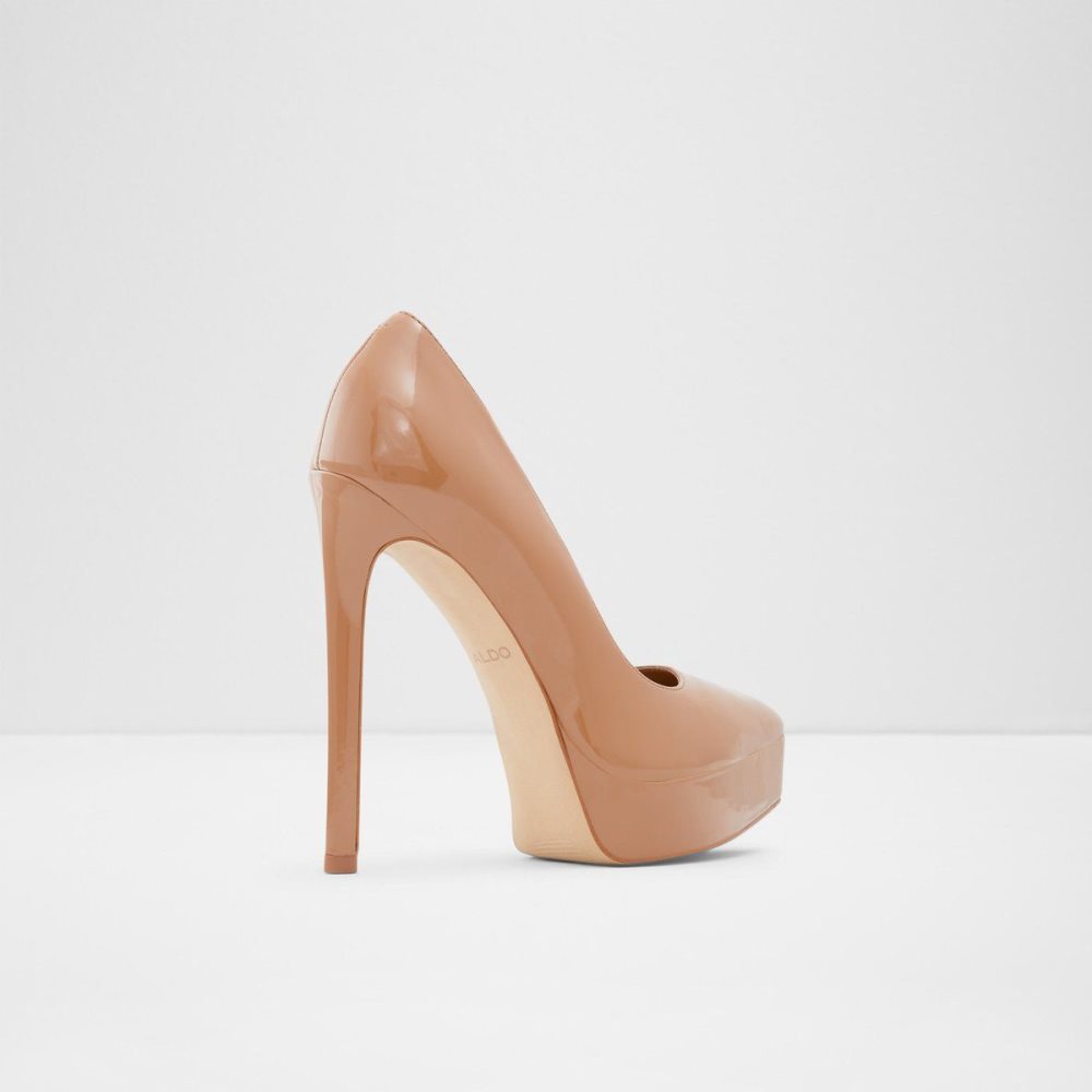 Aldo Yellowfin High heel shoe - Stiletto heel Platform Ayakkabı Kadın Kahverengi | PHCG50473