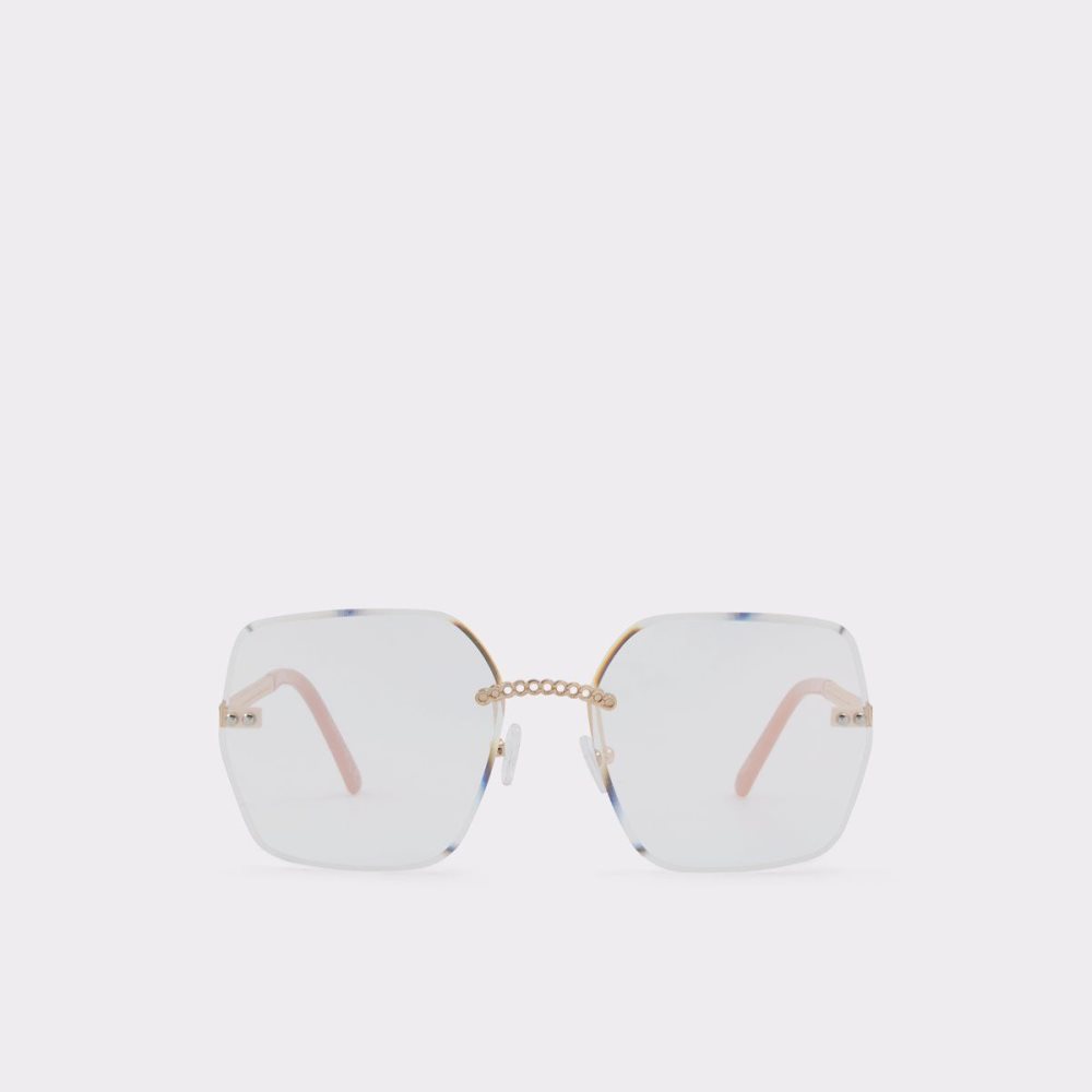 Aldo Yeranna Rectangle sunglasses Güneş Gözlüğü Kadın Clear | YKNB84263