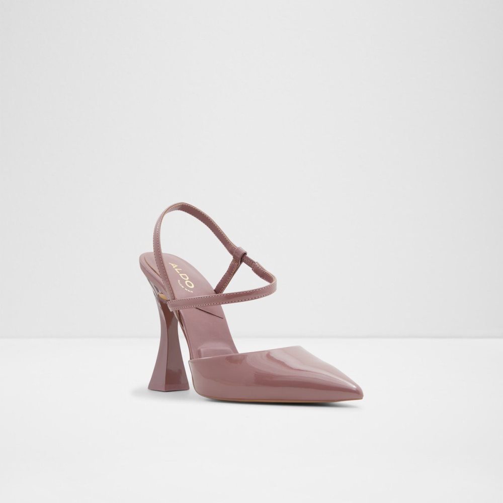 Aldo Zaha Sling back high heel Blok Topuklu Ayakkabı Kadın Pembe | ZLGA08251