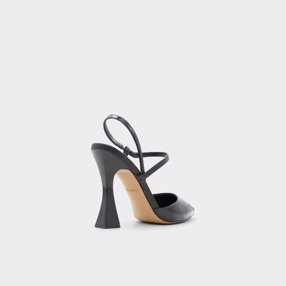 Aldo Zaha Sling back high heel Perfect Pairings Kadın Siyah | RLPK82907