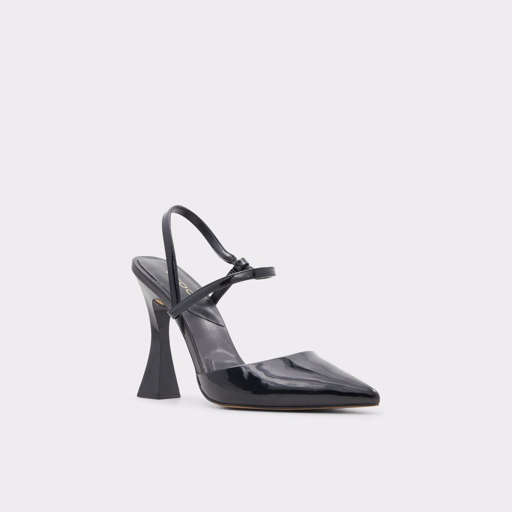 Aldo Zaha Sling back high heel Perfect Pairings Kadın Siyah | RLPK82907