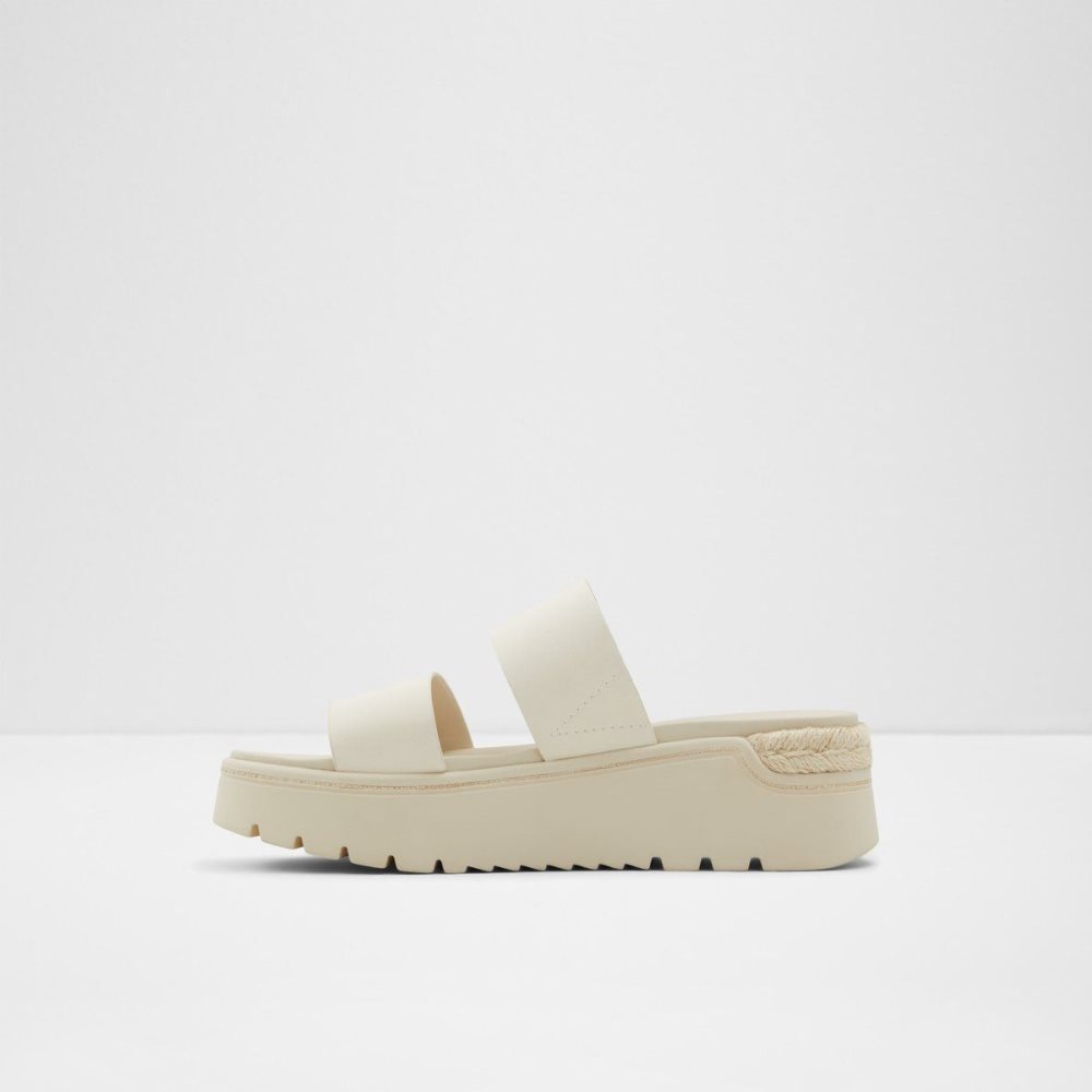 Aldo Zendey Slide sandal - Flatform Sandalet Kadın Beyaz | BKOT18360