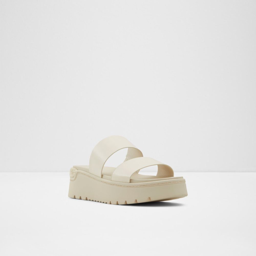 Aldo Zendey Slide sandal - Flatform Sandalet Kadın Beyaz | BKOT18360