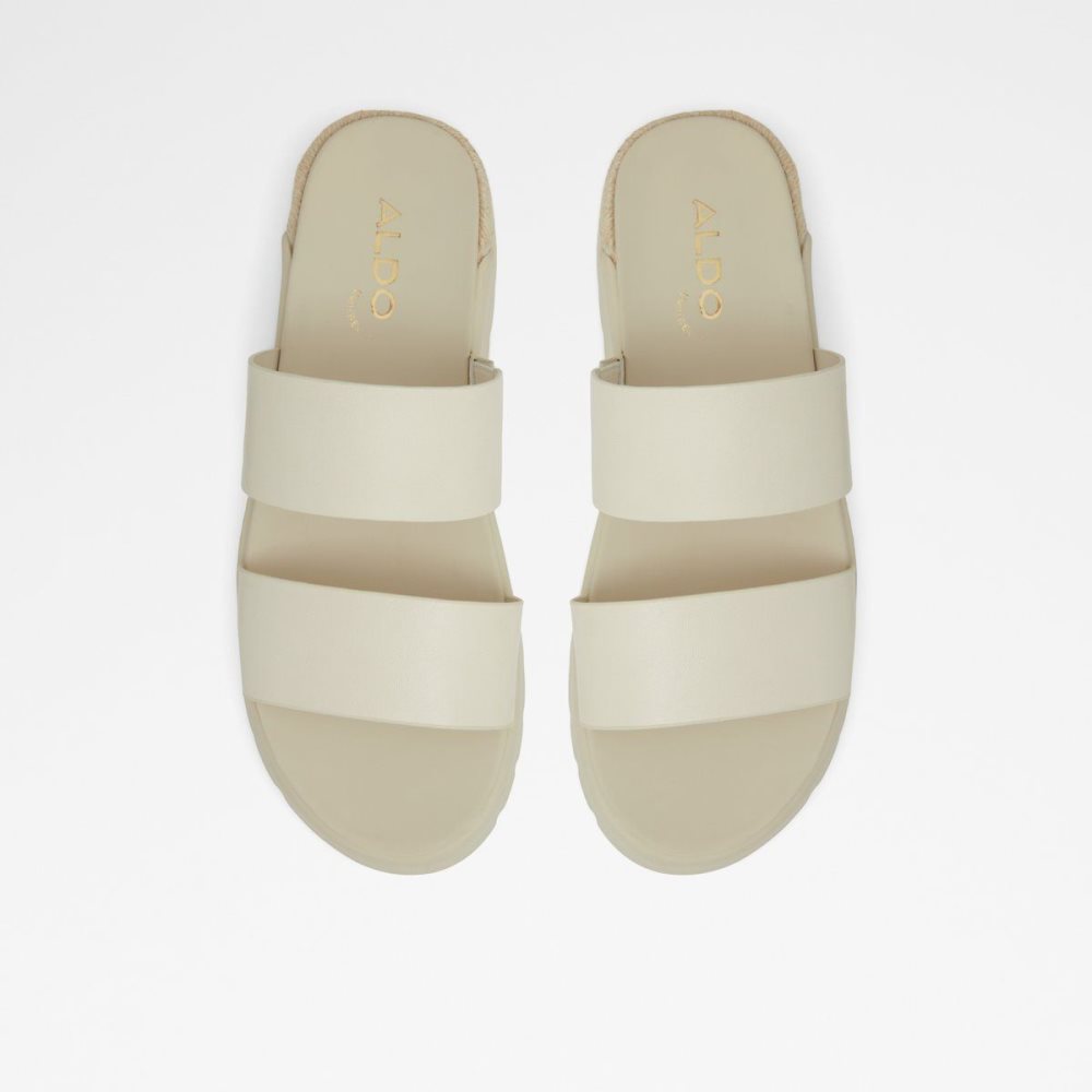 Aldo Zendey Slide sandal - Flatform Sandalet Kadın Beyaz | BKOT18360